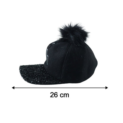 Stylish Embroidered Logo Design Baseball Cap (1 Pc)